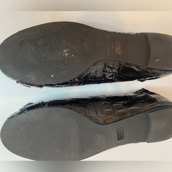 Ann Taylor Patent Leather Ballet Flats - Picture 2 of 4